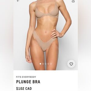 SKIMS Smooth Nude Bra